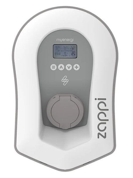 Myenergi Zappi V2.1 (3,7-22kW) met Socket Type 2 Zwart of Wit