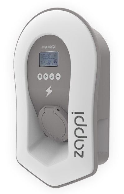 Myenergi Zappi V2.1 (3,7-22kW) met Socket Type 2 Zwart of Wit