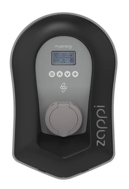 Myenergi Zappi V2.1 (3,7-22kW) met Socket Type 2 Zwart of Wit